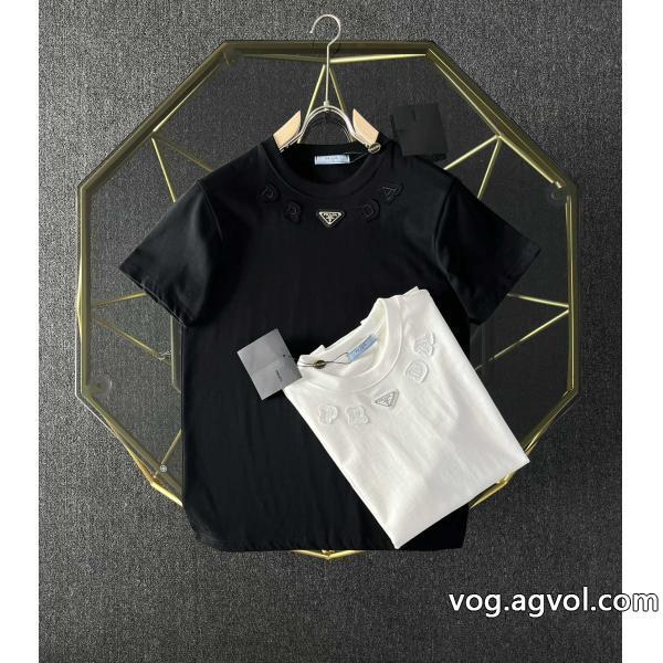 PRADA2026限定新作清涼感通販 ブランド半袖Tシャツ