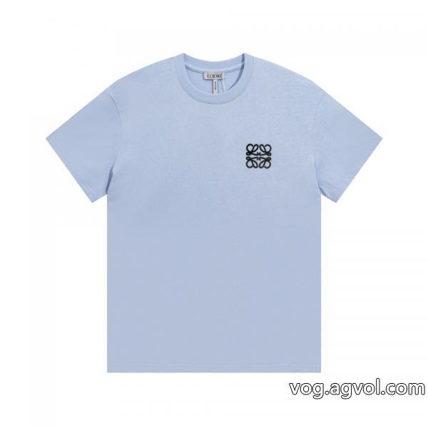 日本未入荷カラーSS23限定版半袖Tシャツブランド スーパー コピー 通販ロエベ