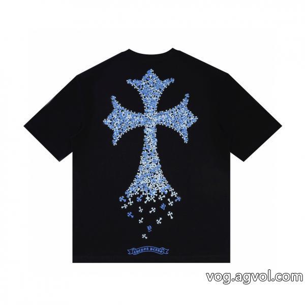 ブランド 偽物 通販カワイイ雰囲気2026最新作CHROME HEARTS半袖Tシャツ