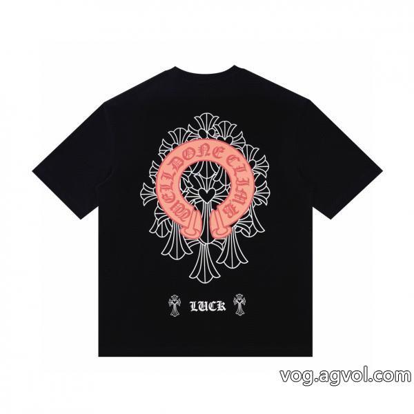 限定生産品今季はファション感漂うCHROME HEARTSブランド コピー 販売 半袖Tシャツ