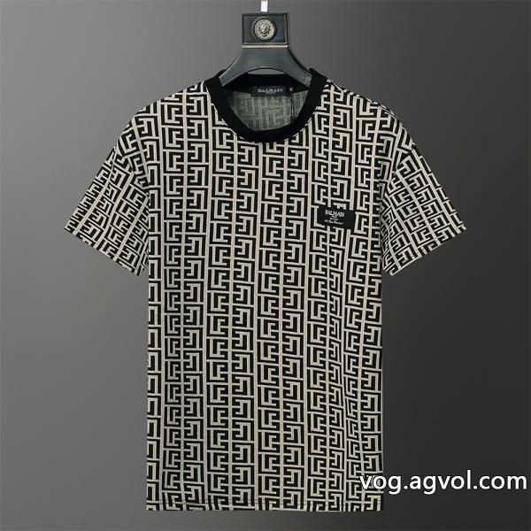 半袖Tシャツバルマンブランド コピー 専門流行の最前線旬デザイン