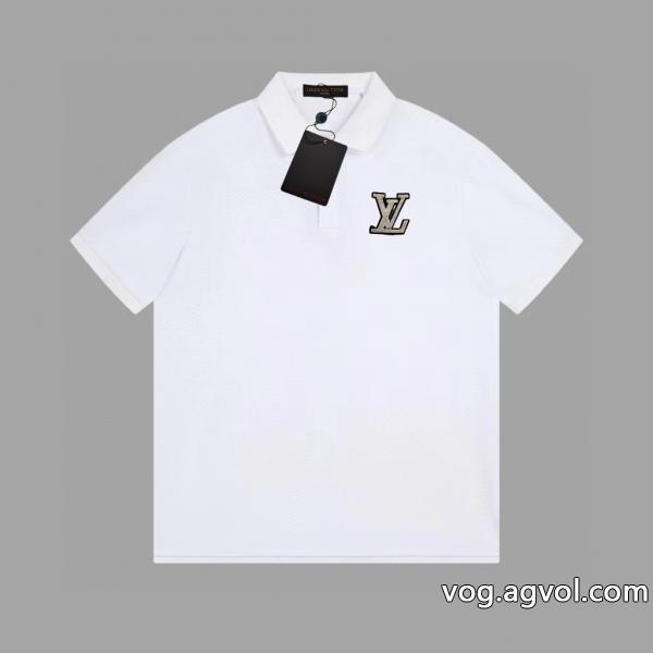 偽物 通販 憧れの23新作夏のコーデにぴったり半袖TシャツLOUIS VUITTON