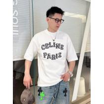 CELINEブランド スーパー コピー清涼感23AW お早目に半袖Tシャツ