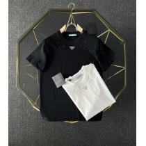 PRADA2026限定新作清涼感通販 ブランド半袖Tシャツ
