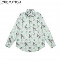 LOUIS VUITTONブランド アクセサリー 激安残り僅か大人の色味長袖シャツ