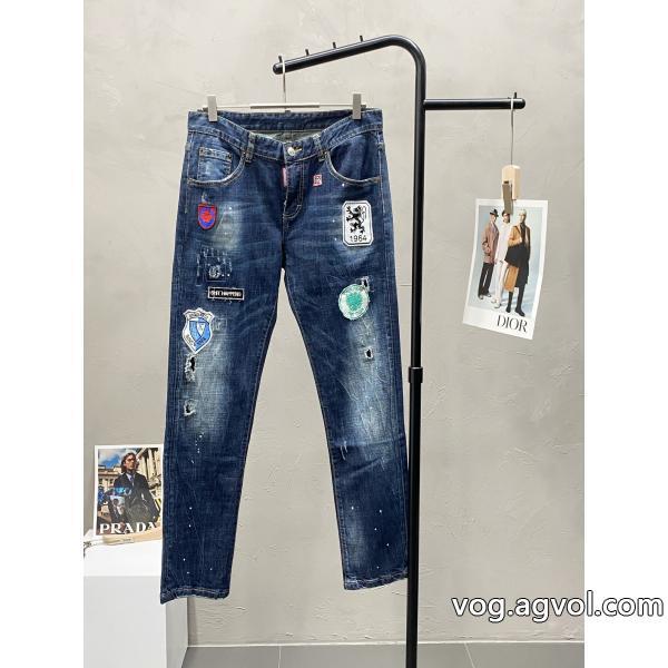 ディースクエアード完売必須23SS 異素材スーパー コピー 通販 優良ジーンズ