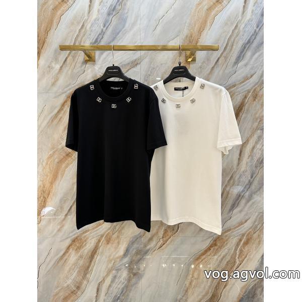 大人OK2026SS清涼感半袖Tシャツコピー 商品 販売Dolce&Gabbana