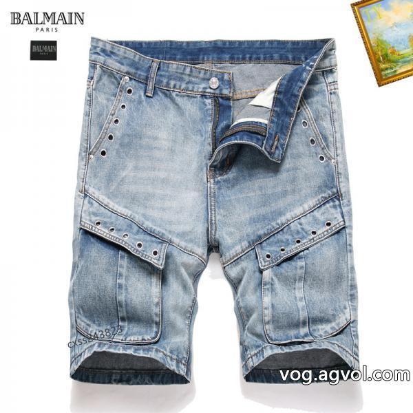 2026限定新作スタイルアップ効果偽 ブランド デニムパンツBALMAIN