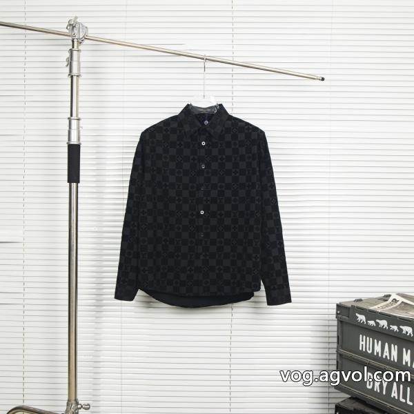 ブランド コピー 専門23SS 異素材着まわし力抜群LOUIS VUITTON長袖シャツ
