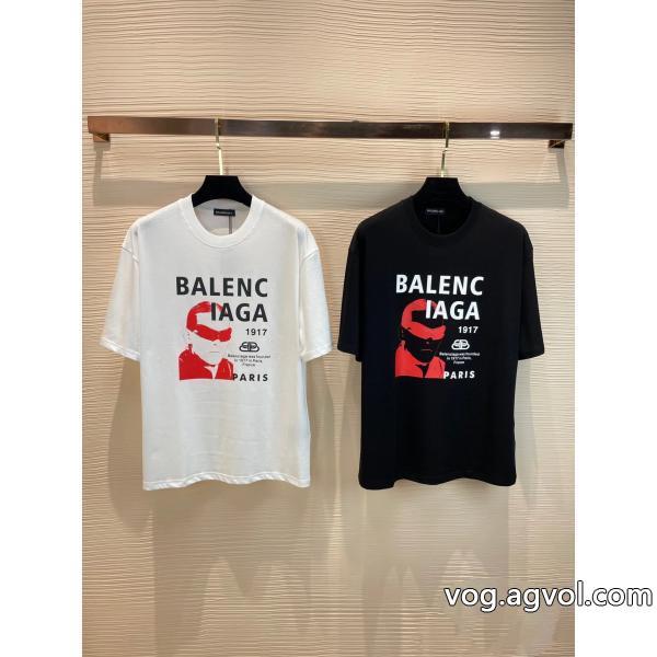 半袖Tシャツbalenciagaブランド コピー  海外限定モデル 新作限定SALE
