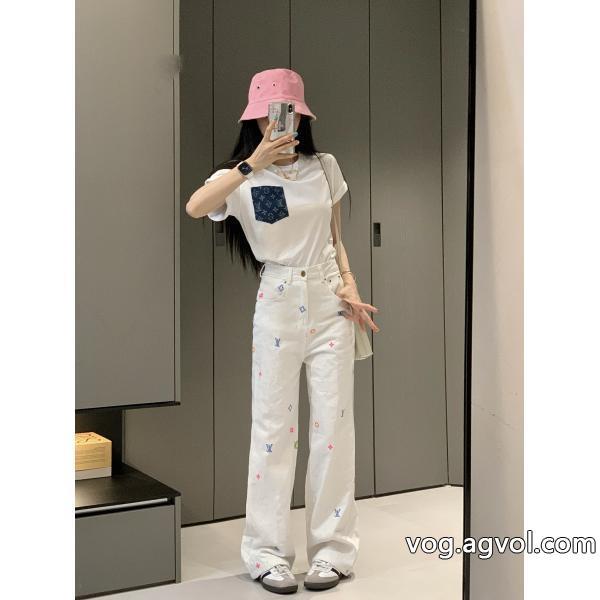新作大人気著名人愛用ルイ ヴィトンブランド コピー 激安ジーンズ