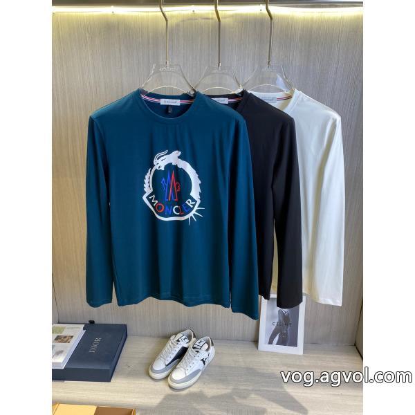人気急上昇中雑誌掲載長袖TシャツMONCLERコピー ブランド 優良