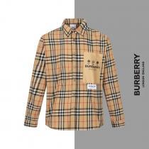 スタイルアップ効果話題のアイテム偽 ブランド 通販長袖シャツBURBERRY