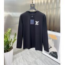 旬デザイン個性派さん偽 ブランド ルイ ヴィトン長袖Tシャツ