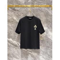 上品な落ち感ある海外大人気アイテムクロムハーツブランド コピー 品半袖Tシャツ