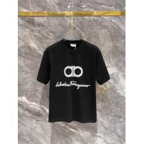 FERRAGAMO大胆なカジュアルダウン今季新作 セール半袖Tシャツブランド 通販