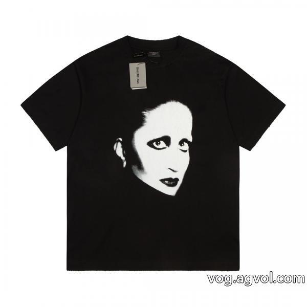 balenciagaブランド コピー 品知的優秀アイテム大人の色味半袖Tシャツ