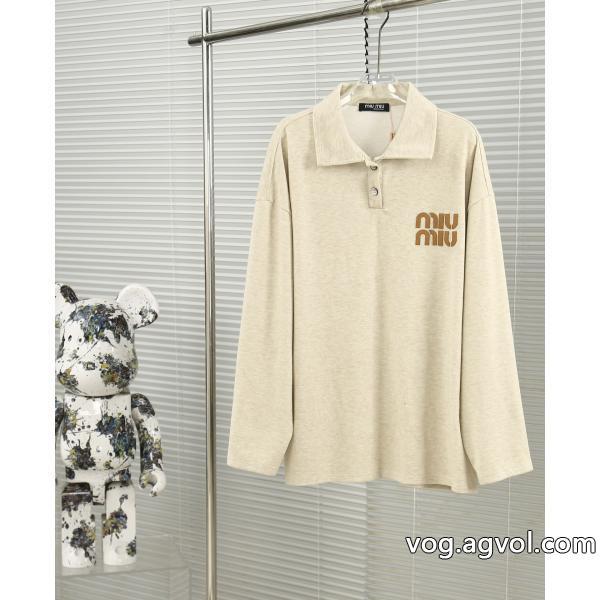 MIUMIU長袖Tシャツコピー 品 ブランド必需品在庫希少