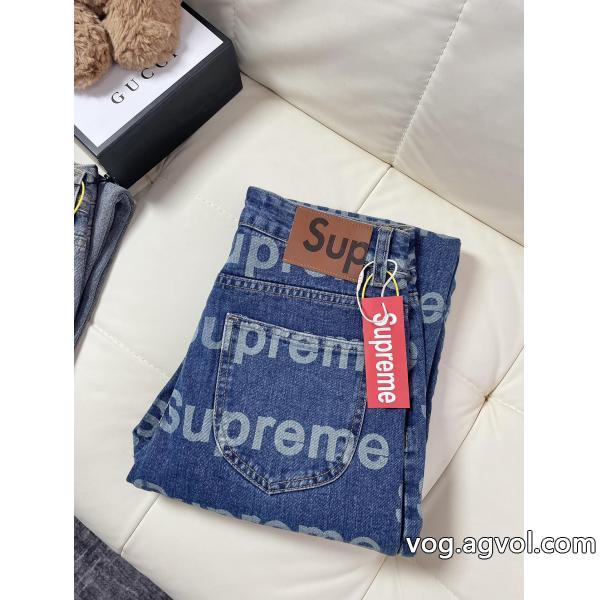 SUPREMEブームは再熱中高品質素材ジーンズ激安 ブランド 通販