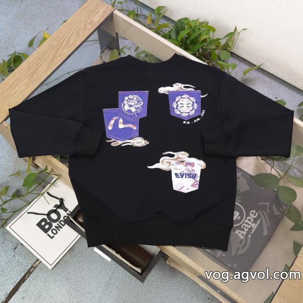 残りサイズわずか透け感優しいパーカーブランド 通販EVISU