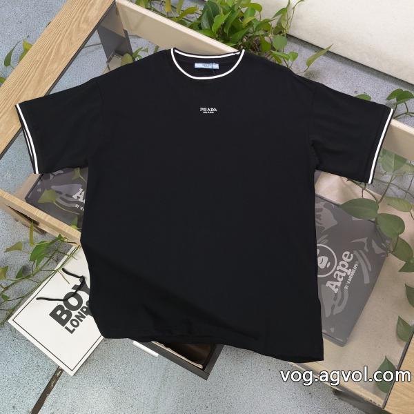 プラダ数量限定☆2026SS優しげ人気アイテム半袖Tシャツ偽 ブランド