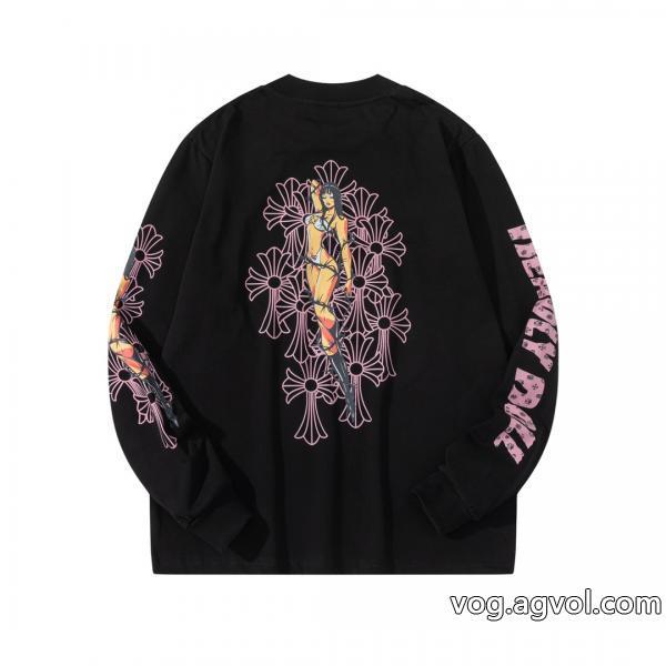 ブランド 品 激安 通販長袖Tシャツ王道コンビ海外限定モデル 新作CHROME HEARTS