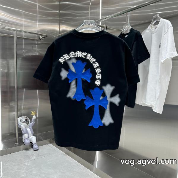 CHROME HEARTSコピー 通販ファッション感が急上昇！大人っぽく仕上げ半袖Tシャツ