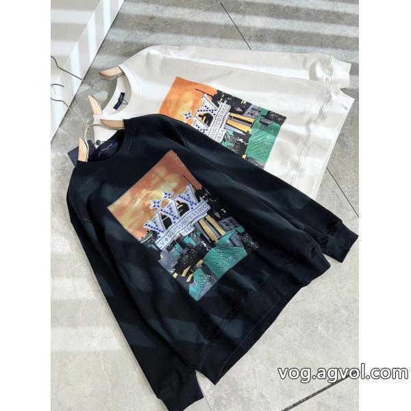 LOUIS VUITTONブランド コピー 激安パーカー通気性のいい大変お買得