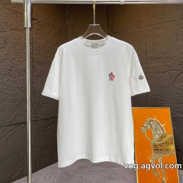 2025季節限定涼しげに演出MONCLER偽 ブランド 販売半袖Tシャツ