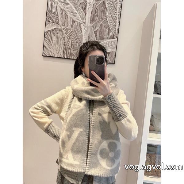 マフラーブランド コピー 通販ルイ ヴィトンVIP価格23SS海外発 大人の余裕が漂う