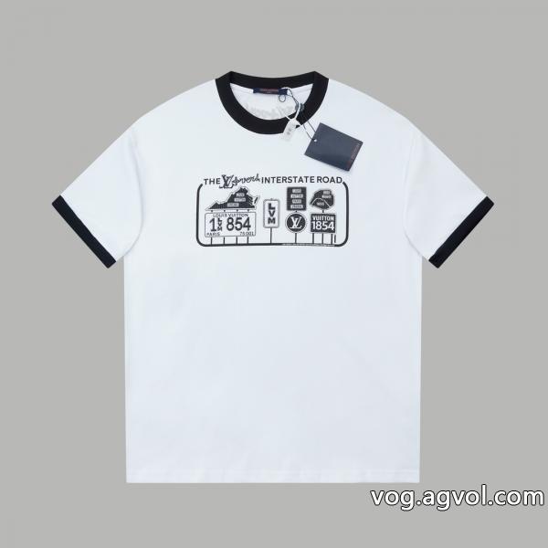 ルイ ヴィトン通販 ブランド半袖Tシャツ高級感ある優しい肌触り