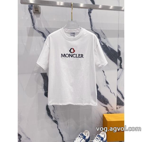 MONCLER激安 ブランド半袖Tシャツ完璧なシルエット完売続出