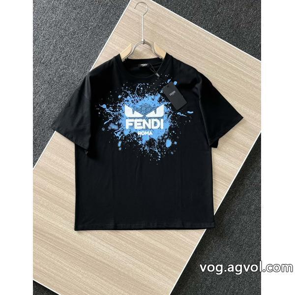 FENDI最安に挑戦柔らかい雰囲気にまとめて激安 ブランド半袖Tシャツ