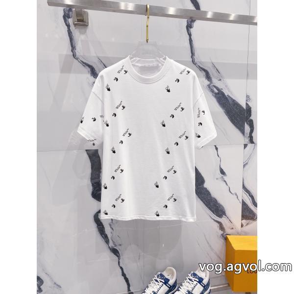 ブランド コピー安定感がありファッションの最先端！半袖TシャツOff-White