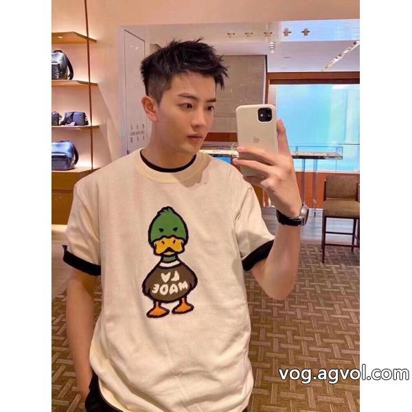 カジュアルさ通勤にもOKLOUIS VUITTON半袖Tシャツスーパー コピー 通販 優良