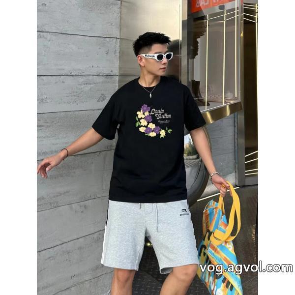 コピー 品 販売半袖Tシャツ2026ファッションふんわり柔らかLOUIS VUITTON