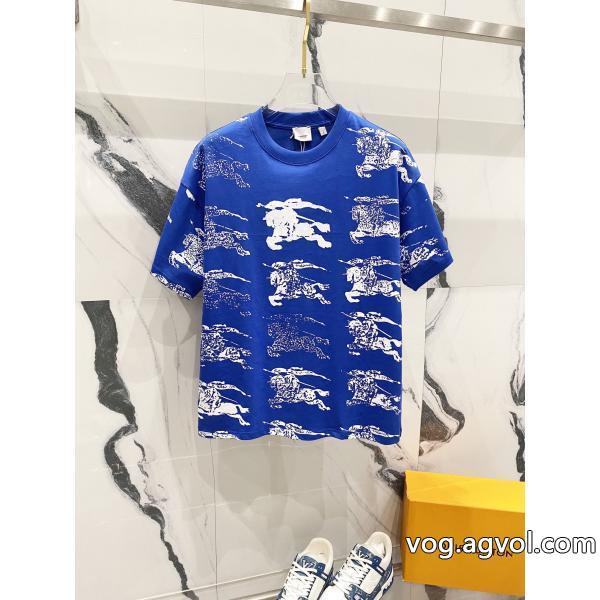 半袖Tシャツ偽 ブランド 通販BURBERRYより格上げして数量限定