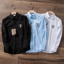 ブランド 品 激安 通販BURBERRY華やかな印象トレンドスタイル長袖シャツ