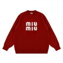 夏の大人カジュアル華やかな印象コピー ブランド 販売MIUMIUセーター