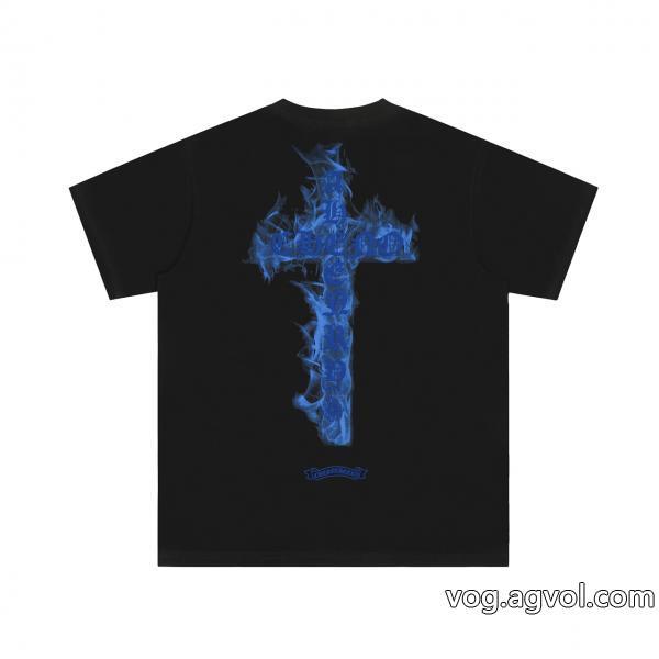 半袖TシャツCHROME HEARTS偽物 通販 高級感が溢れた23SS 秋冬最新作 海外発