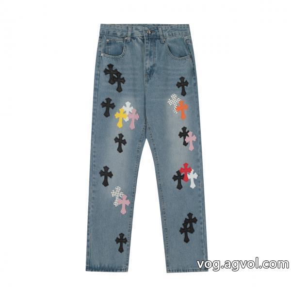 CHROME HEARTS23SS 異素材この冬絶対欲しいブランド スーパー コピー 舗ジーンズ