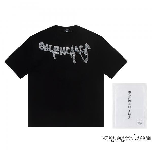 VIP価格23SS海外発 永遠の定番ブランド コピー 安心balenciaga半袖Tシャツ