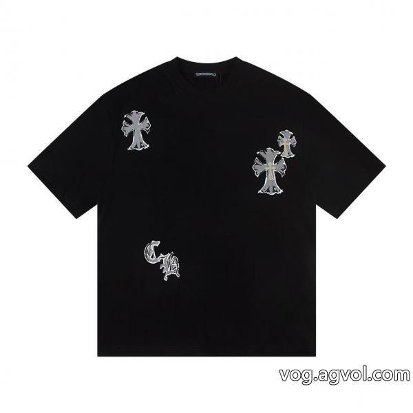 新作売切れ続出最安値ブランド スーパー コピー 優良半袖TシャツCHROME HEARTS