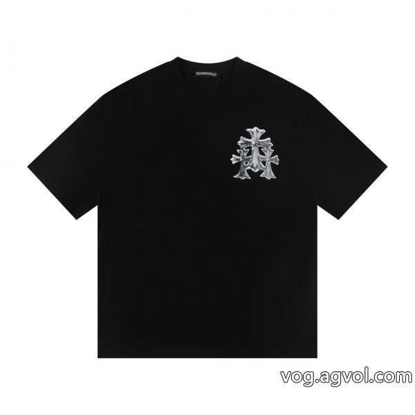 CHROME HEARTSリラックスした雰囲気に大好評ブランド コピー 優良半袖Tシャツ