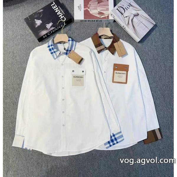 長袖シャツブランド 通販BURBERRYVIP 先行セール2026年冬透け感優しい