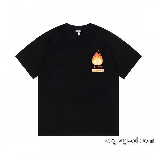 ブランド フェイクロエベSS23限定版毎年爆発的人気半袖Tシャツ