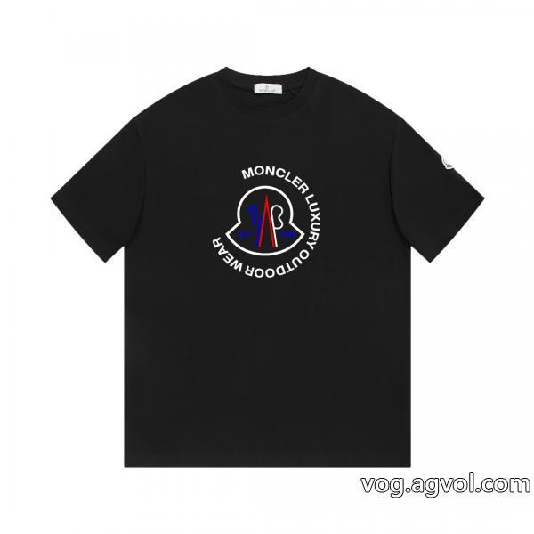 ブランド 通販 激安ギフト最適2026最新作モンクレール半袖Tシャツ