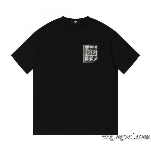 コピー ブランド 通販 安心フェンディ上質なもの2026年秋限定 永遠の定番半袖Tシャツ