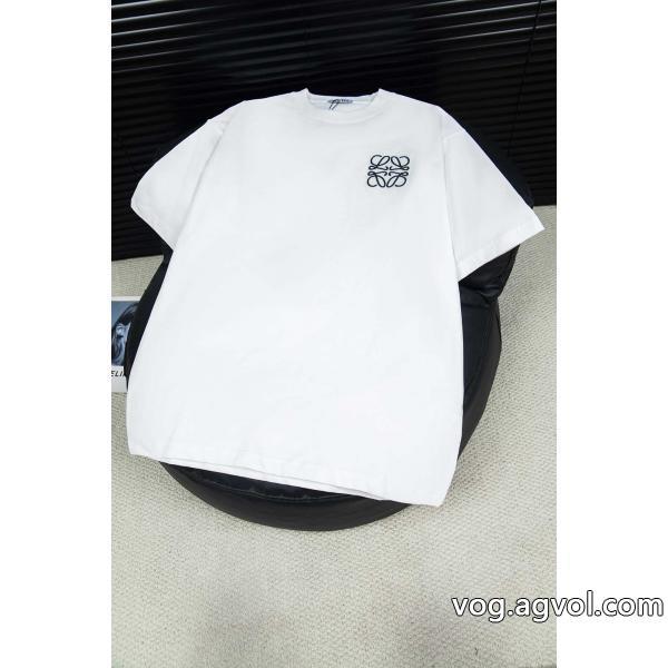 コピー ブランド 通販抜け感を出す2026-23AW☆韓国の人気ロエベ半袖Tシャツ