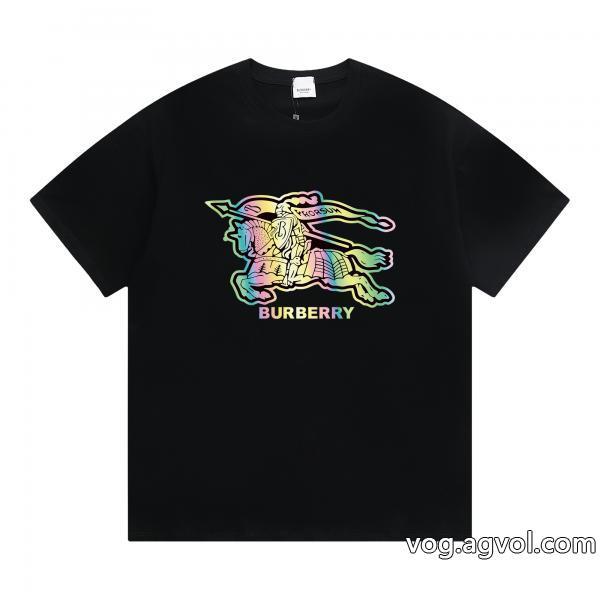 格好良いVIPセールBURBERRYブランド コピー 着払い半袖Tシャツ
